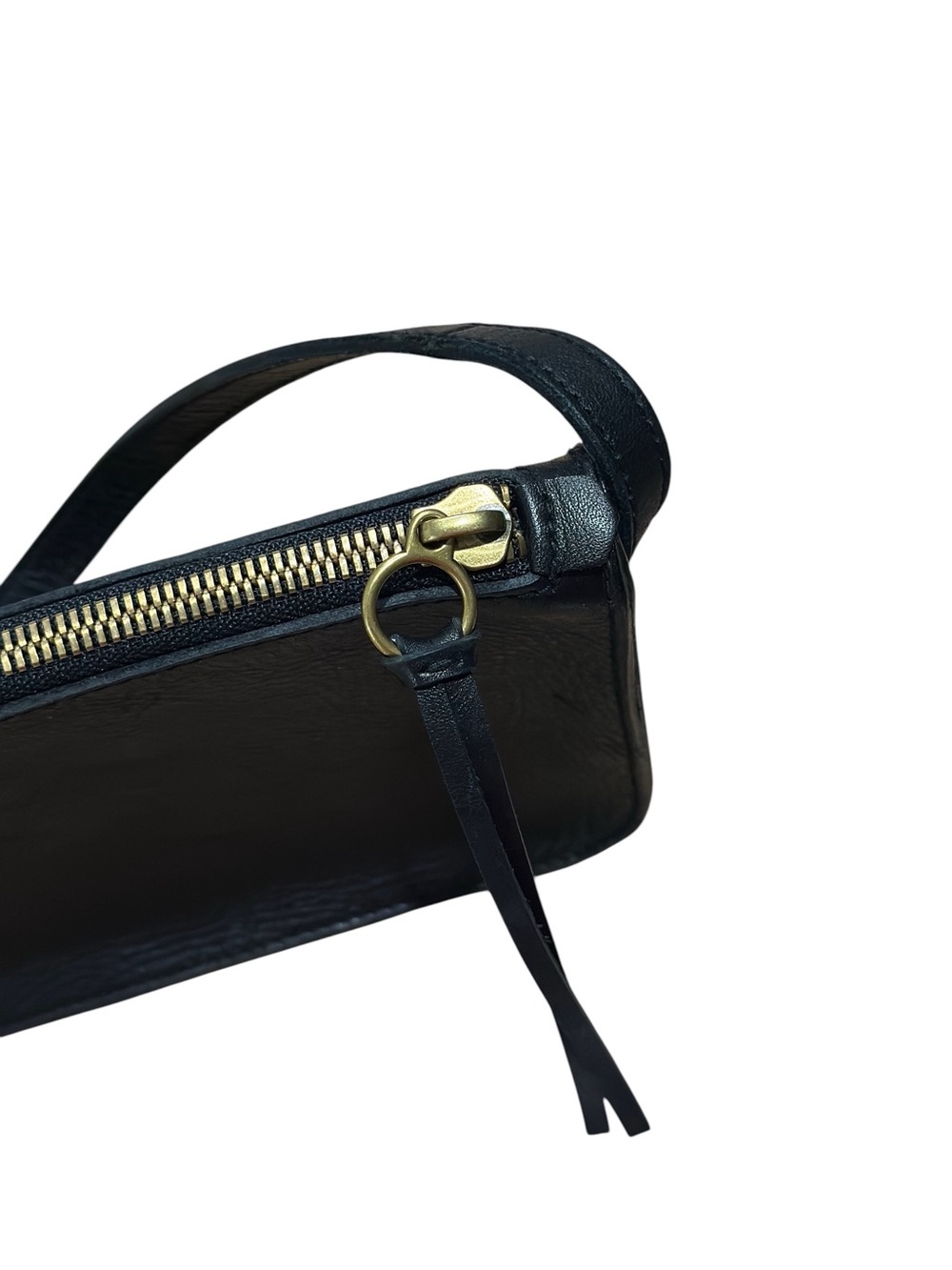 Madewell The Simple Crossbody Sheepskin Leather Bag Black - Picture 5 of 11